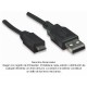 Cable USB A 2.0 a micro USB B 1.8 m